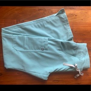 Figs sea glass Kade scrub pants